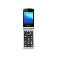 SPC Prince 4G 7,11 cm (2.8\) 130 g Negro, Plata Teléfono para personas mayores