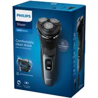 Philips Shaver 3000 Series S3144/00 Afeitadora eléctrica en seco y en mojado