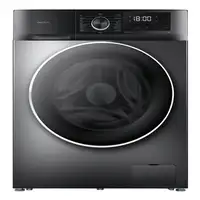 Cecotec Bolero DressCode 9500 lavadora Carga frontal 9 kg 1400 RPM Negro, Acero in