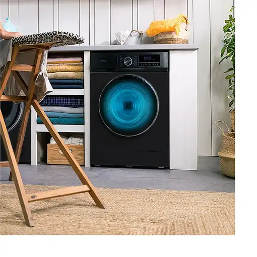 Cecotec Bolero DressCode 9500 lavadora Carga frontal 9 kg 1400 RPM Negro, Acero in