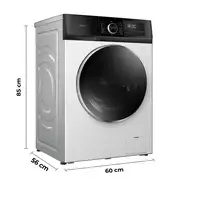 Cecotec 02468 lavadora Carga frontal 9 kg 1400 RPM Blanco