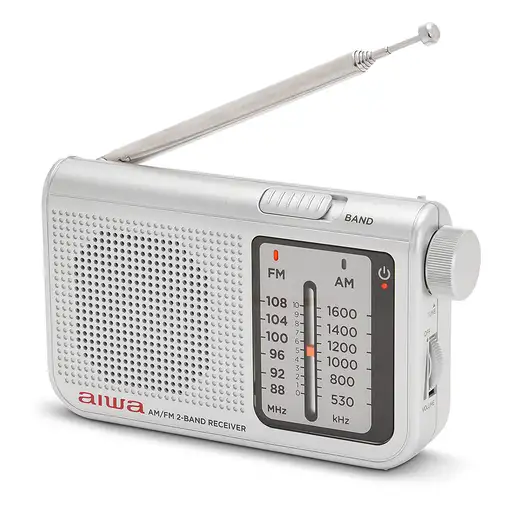 Aiwa RS-55SL radio Personal Analógica Plata