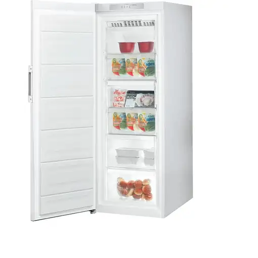 Indesit UI6 F2T W congelador Congelador vertical Independiente 228 L E Blanco