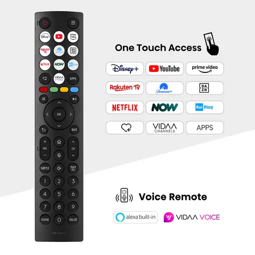 Hisense 50E7NQ Televisor 127 cm (50\) 4K Ultra HD Smart TV Wifi Negro 350 cd / m²