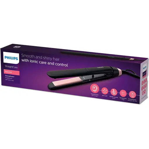 Philips Essential StraightCare BHS378/00 Plancha ThermoProtect