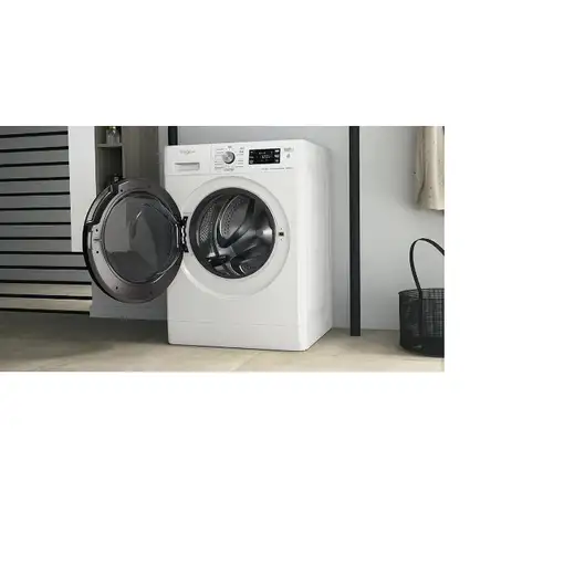 Whirlpool FFWDB 864369 BV SPT lavadora-secadora Independiente Carga frontal Blanco