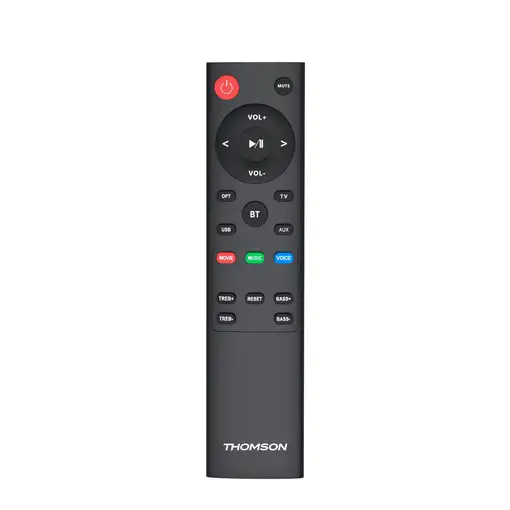Barra de sonido Bluetooth 200 W Madera Thomson SB402BT