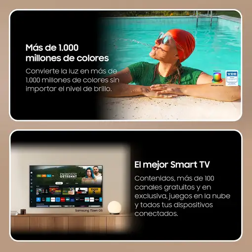 Samsung TV Q77D QLED 55” 4K Smart TV 2024