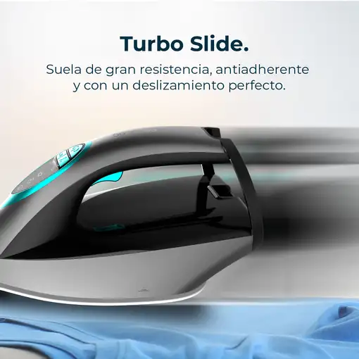 Cecotec 01865 estación plancha al vapor 3200 W 1,2 L Suela de cerámica Azul, Gris