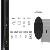TCL P61 55P61B Televisor 139,7 cm (55\) 4K Ultra HD Smart TV Wifi Titanio