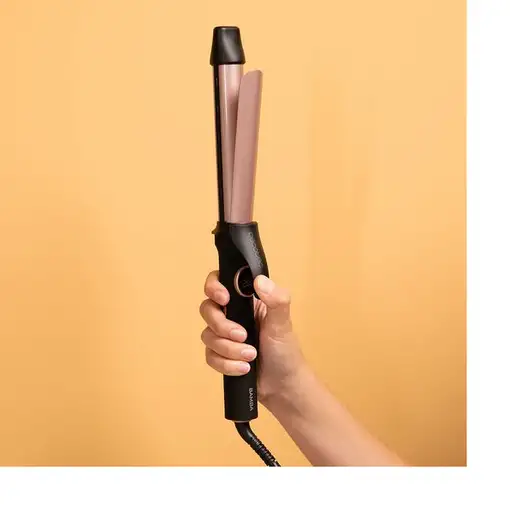 Cecotec Bamba SurfCare Rizador de pelo Caliente Negro, Rosa 1,8 m