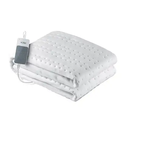 Solac CT8626 manta eléctrica y almohadilla 60 W Blanco Poliéster