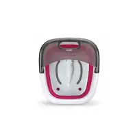 Solac Therma Hydro masajeador Pie Gris, Rosa, Blanco