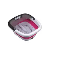 Solac Therma Hydro masajeador Pie Gris, Rosa, Blanco