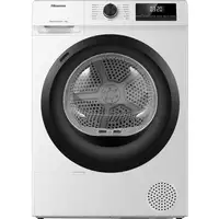 Hisense DHQE800BW2 secadora Independiente Carga frontal 8 kg Blanco