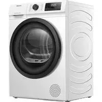 Hisense DHQE800BW2 secadora Independiente Carga frontal 8 kg Blanco