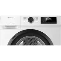 Hisense DHQE800BW2 secadora Independiente Carga frontal 8 kg Blanco