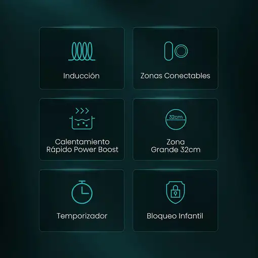 Placa de inducción 743955 HISENSE