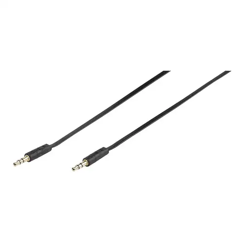 Vivanco 46/10 15FG cable de audio 1,5 m 3,5mm Negro