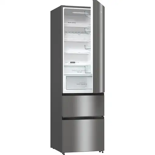 Nevera y congelador Independiente 368 L Acero inoxidable 742508 HISENSE