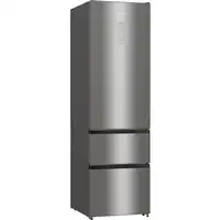 Nevera y congelador Independiente 368 L Acero inoxidable 742508 HISENSE