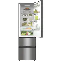 Nevera y congelador Independiente 368 L Acero inoxidable 742508 HISENSE