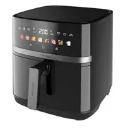 Freidora de aire 8L, 2200 W, doble resistencia, Cecofry&Grill Duoheat 8000 CECOTEC