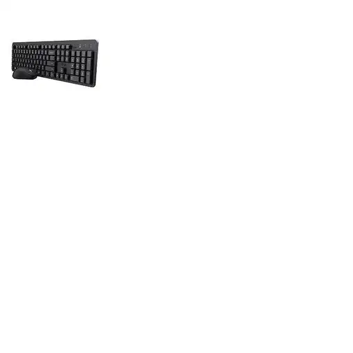 Trust Ody II teclado Ratón incluido Oficina RF inalámbrico QWERTY Español Negro