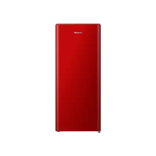Hisense RR220D4BRE nevera combi Independiente 165 L E Rojo