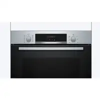 Bosch Serie 4 HBA574ES3 horno 71 L 3600 W Negro, Acero inoxidable