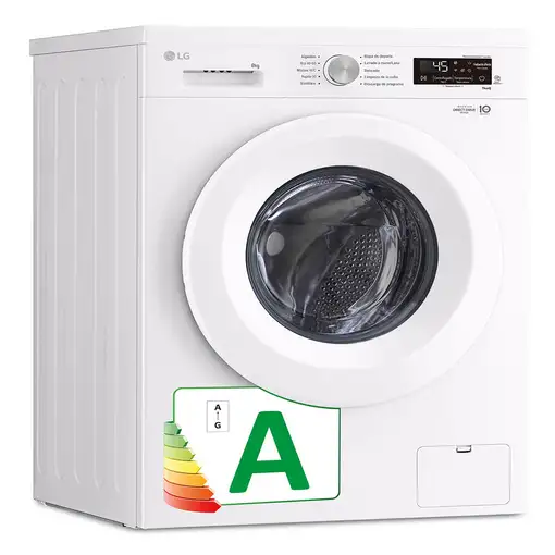 LG F4X1008NWH lavadora Carga frontal 8 kg 1400 RPM Blanco