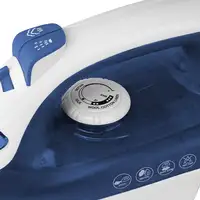 Orbegozo SV 2250 plancha Plancha vapor-seco Suela de cerámica 2200 W Azul, Blanco