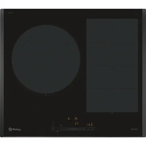 Balay 3EB969LH hobs Negro Integrado 60 cm Con placa de inducción 2 zona(s)