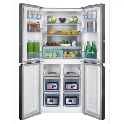 Beko GNO46623MXPN nevera puerta lado a lado Independiente 466 L D Acero inoxidable