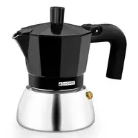 Monix M863003 cafetera manual Cafetera italiana 0,195 L Negro