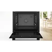 Bosch Serie 4 HRG532ES3 horno 71 L 3600 W Negro, Acero inoxidable