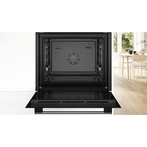 Bosch Serie 4 HRG532ES3 horno 71 L 3600 W Negro, Acero inoxidable