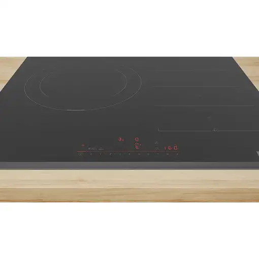Bosch Serie 6 PXJ631HC2E hobs Negro Integrado 59.2 cm Con placa de inducción 3 zon
