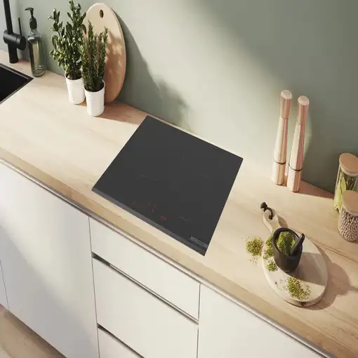 Bosch Serie 6 PIJ631HC1E hobs Negro Integrado 59.2 cm Con placa de inducción 3 zon