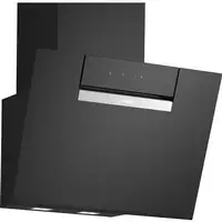 Bosch DWK67FN60 campana De pared Negro 768 m³/h