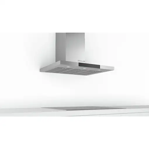 Bosch Serie 6 DWB98JQ50 campana De pared Acero inoxidable 843 m³/h