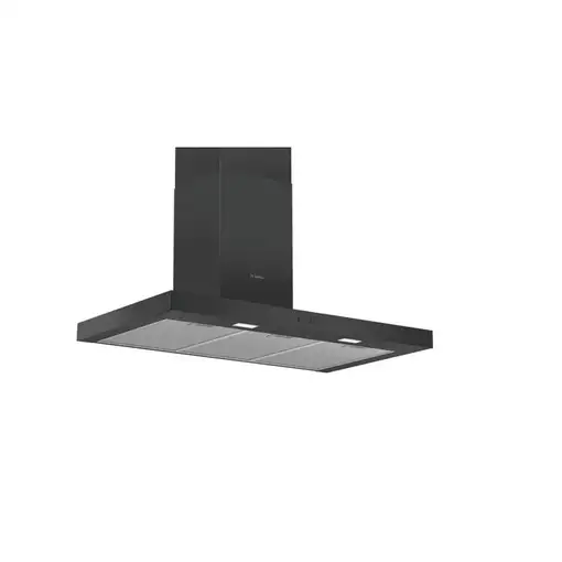 Bosch Serie 2 DWB96BC60 campana De pared Negro 619 m³/h