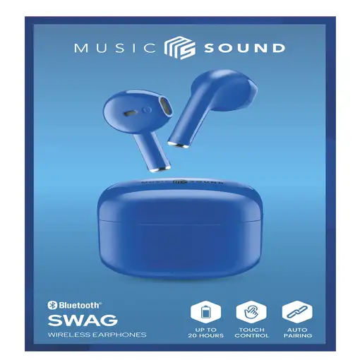 Music Sound SWAG WIRELESS EARPHONES