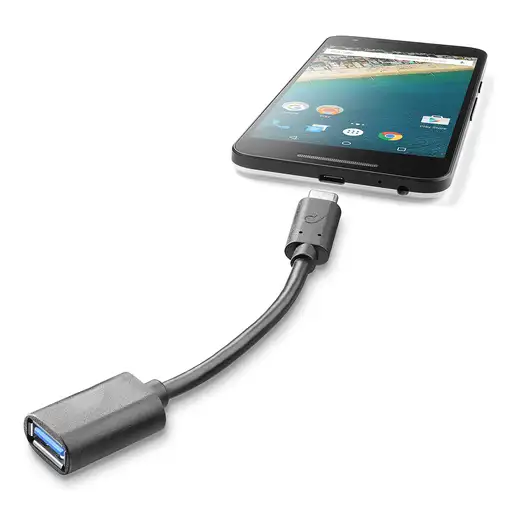 Cellularline Adaptador de USB-C a USB