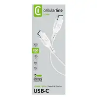 Cellularline Power Cable 200cm - USB-C to USB-C