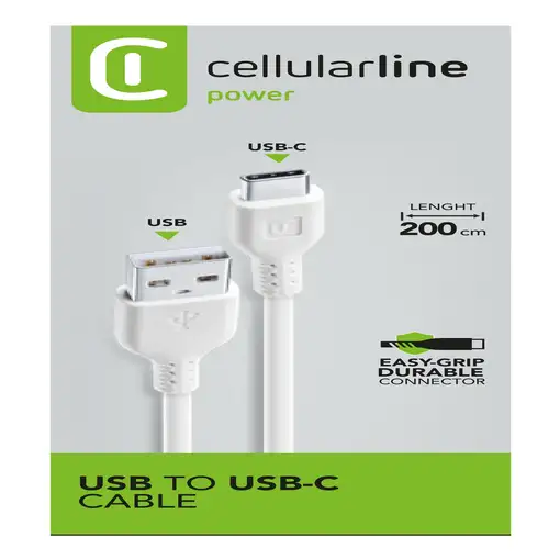 Cellularline Power Cable 200cm - USB-C