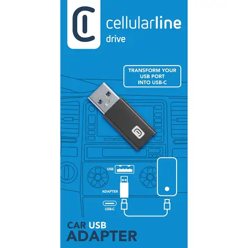Cellularline Car USB Adapter