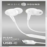 Music Sound 8018080438295 Auriculares Alámbrico Dentro de oído Llamadas/Música USB