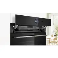 Bosch Serie 8 CSG7361B1 horno de vapor Medio Negro Tocar
