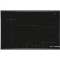 Bosch Serie 8 PXV875DV1E hobs Negro Integrado 82 cm Con placa de inducción 5 zona(
